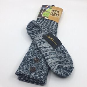 NWT Heathered one size acrylic tall boot socks by Nicole's Boutique